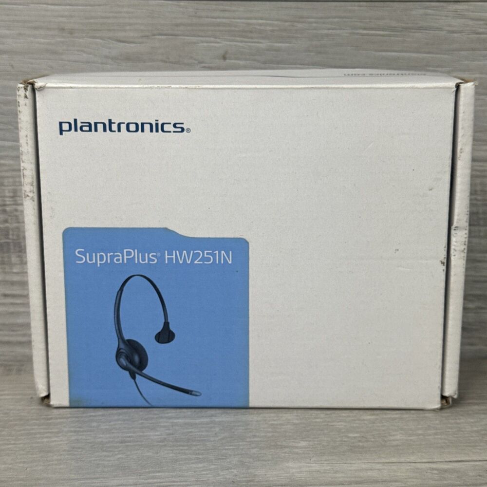 Plantronics HW251N SupraPlus Noise Cancelling Headset